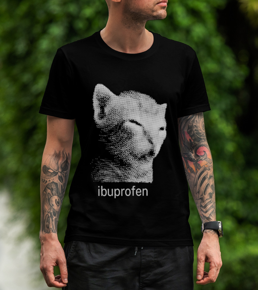 Ibuprofen Headache Relief Cat T-Shirt