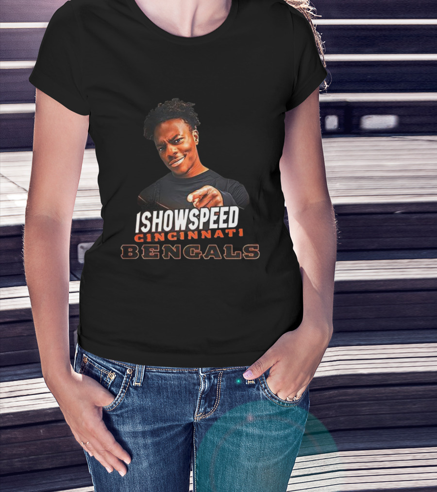 IShowSpeed Cincinnati Bengals Fan Expression T-Shirt