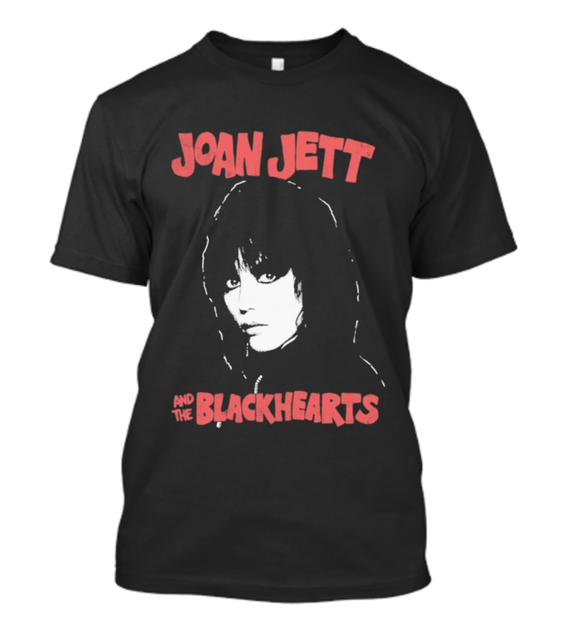 Joan Jett Blackhearts Band Iconic Face T-Shirt