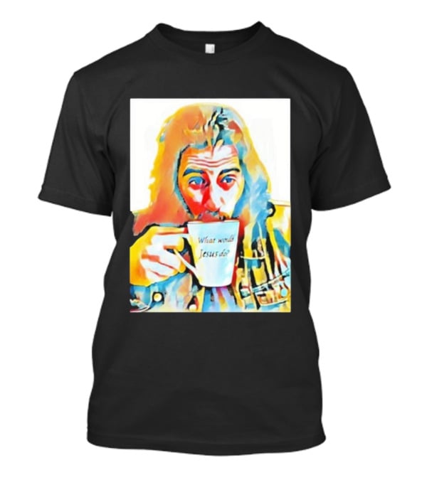 Jonathan Roumie What Would Jesus Do Art Colorful Portrait T-Shirt