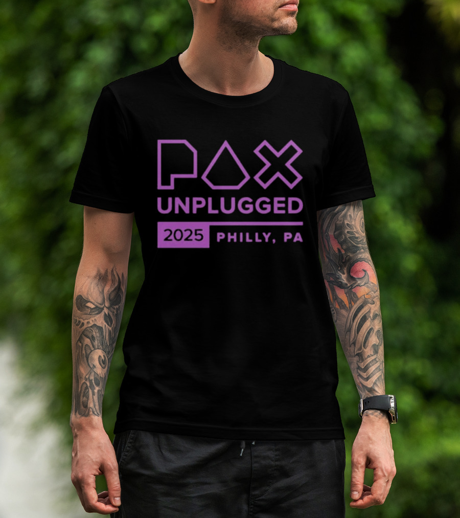 PAX Unplugged 2025 Philly PA Event T-Shirt