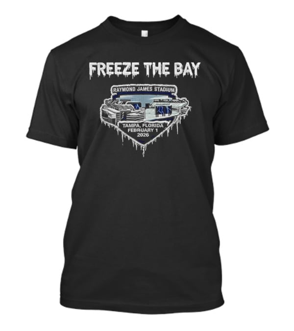 Freeze The Bay Ice Cold Lightning T-Shirt