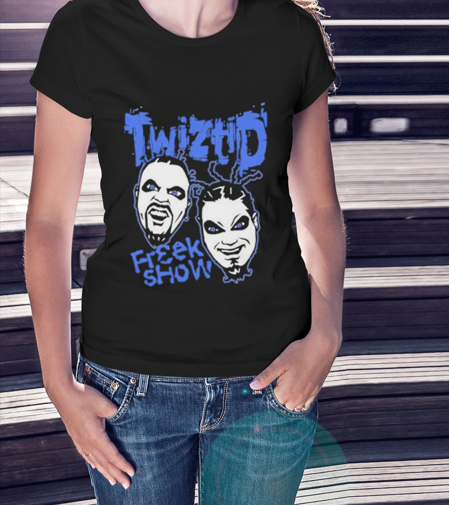 Twiztid Freak Show Faces Horror Band Merch T-Shirt