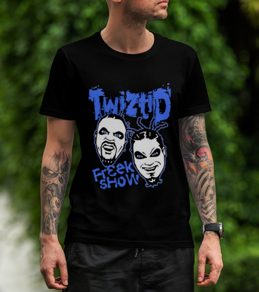 Twiztid Freak Show Faces Horror Band Merch T-Shirt