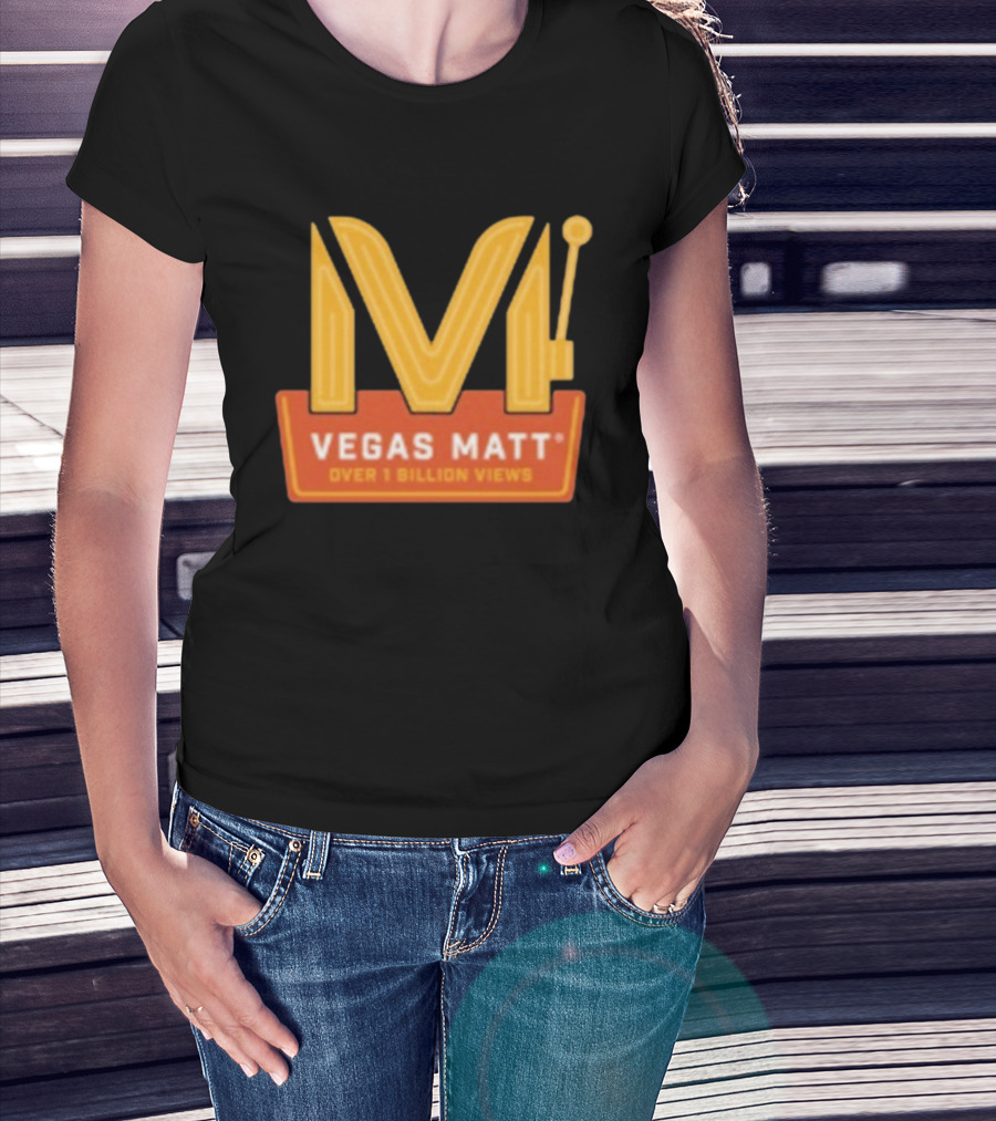 VEGAS MATT Over 1 Billion Views Milestone Celebration T-Shirt