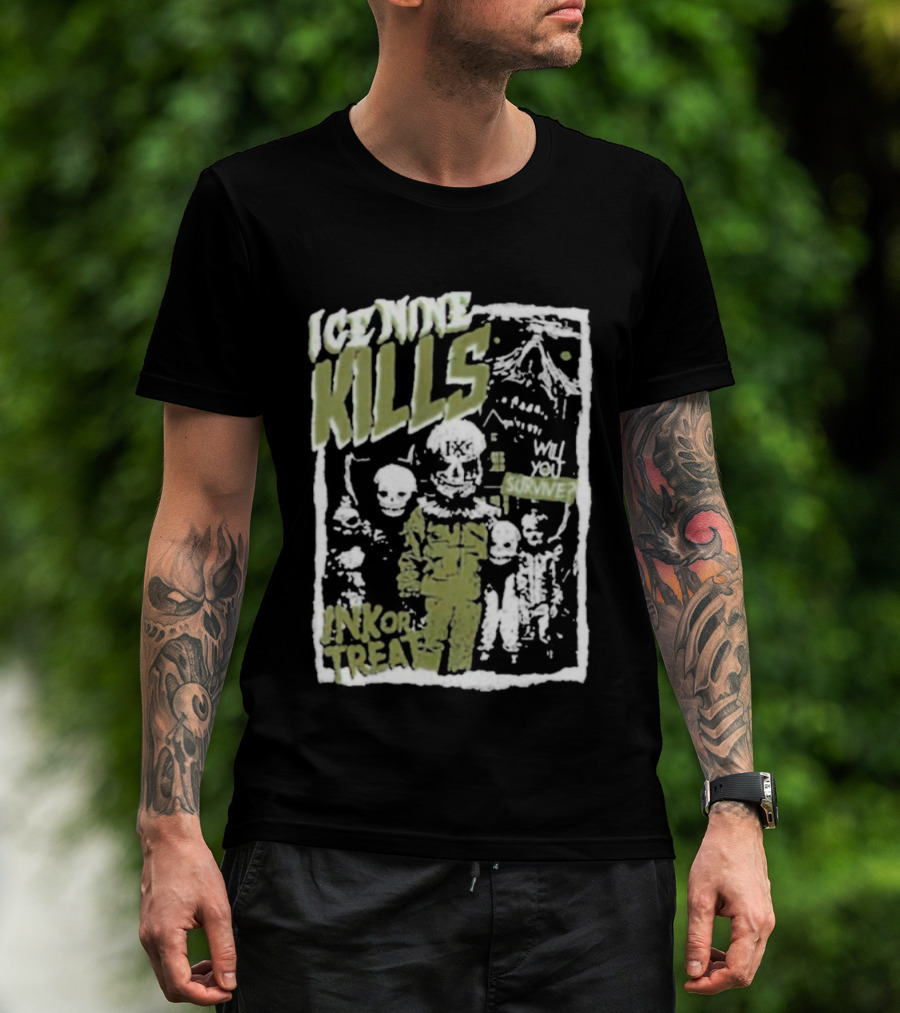 Ice Nine Kills Halloween Ink Or Treat Pop Up Event 2025 Munich T-Shirt