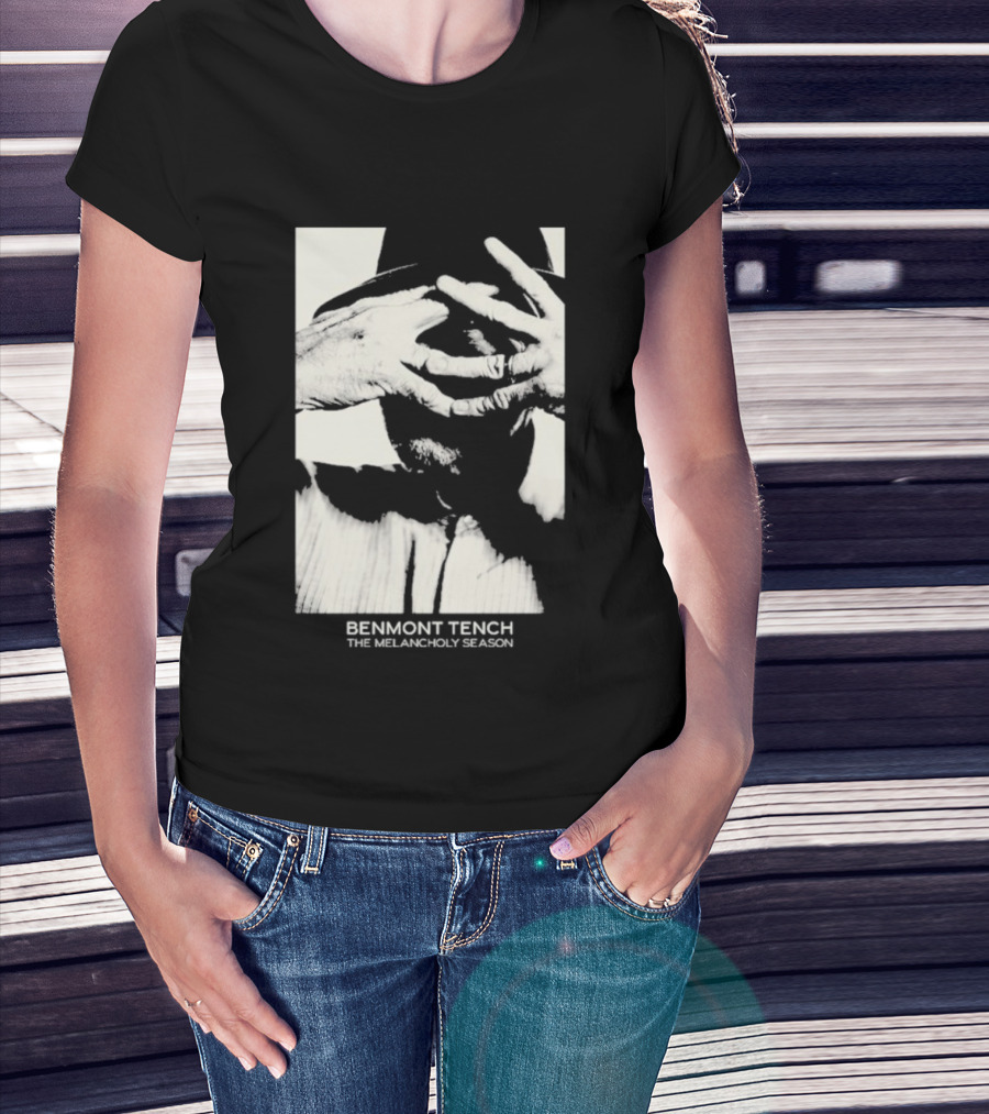 Benmont Tench Peeking Eye Hands The Melancholy Season T-Shirt