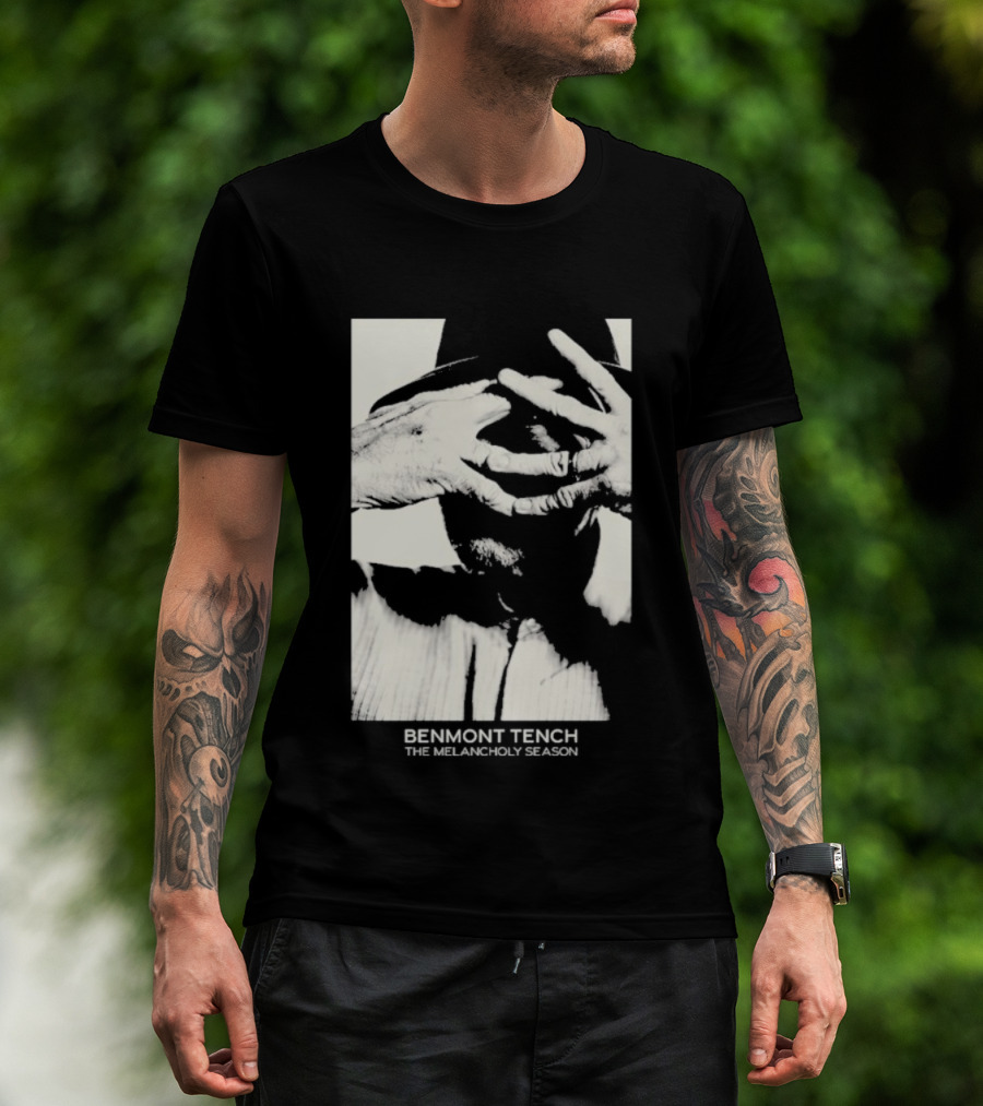 Benmont Tench Peeking Eye Hands The Melancholy Season T-Shirt