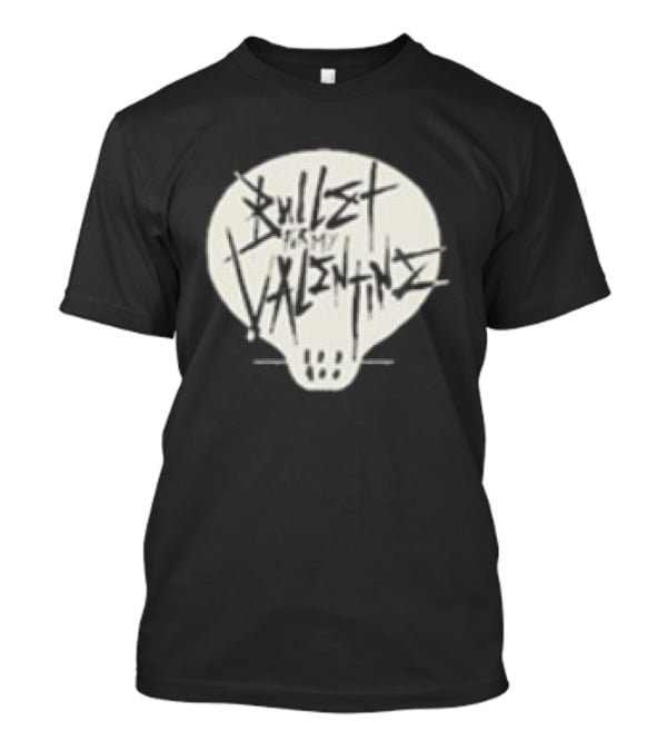Bullet For My Valentine Bring Out The Knives Skull T-Shirt