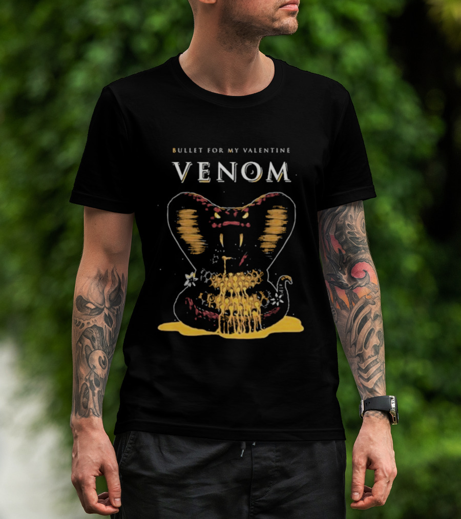 Bullet For My Valentine Venom Cobra Mead T-Shirt