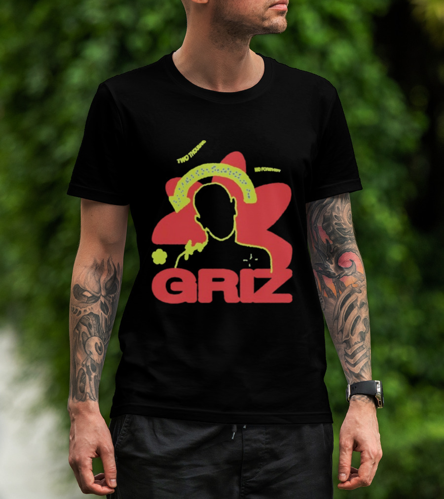 GRiZ Two Thousand And Infinity Silhouette Starburst T-Shirt