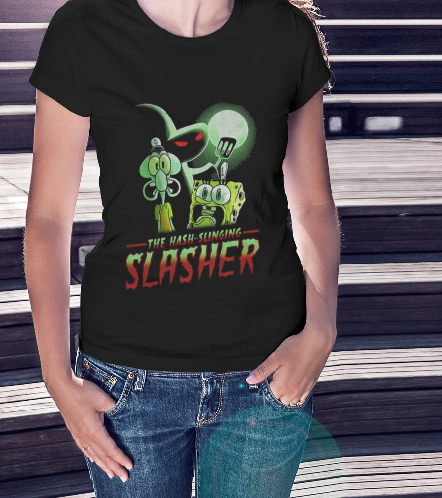 The Hash Slinging Slasher Ocean Cartoon Characters T-Shirt