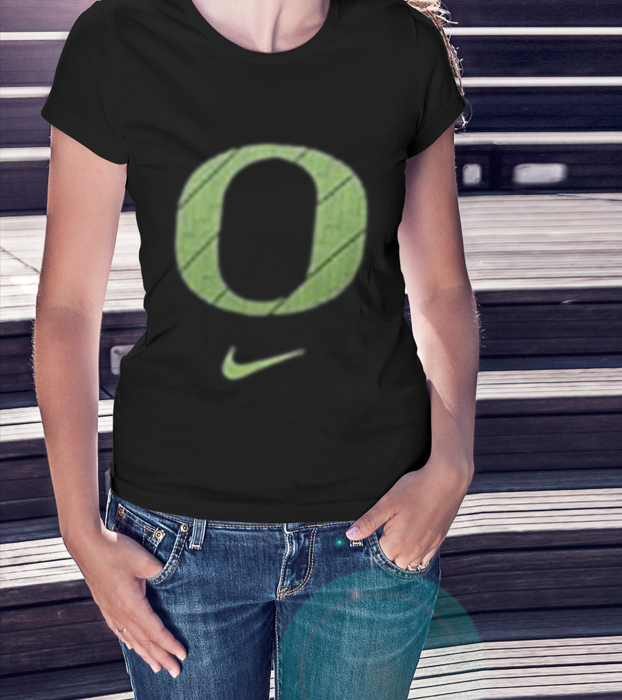Oregon Ducks Ohana Nike Green O Logo T-Shirt