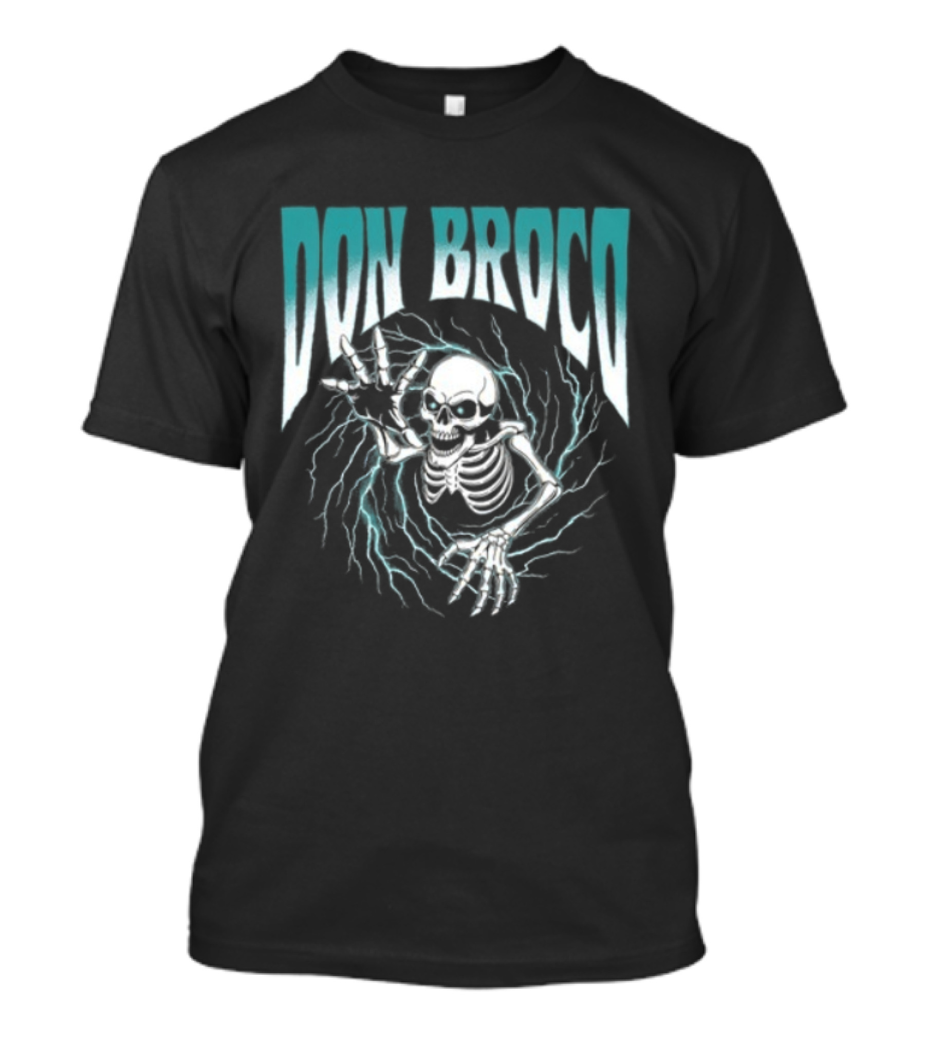 Don Broco Vortex Skeleton US Tour 2025 2026 T-Shirt