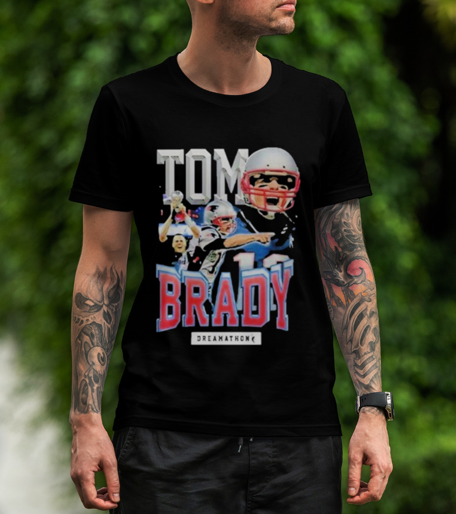 Tom Brady New England Patriots Dreamathon NFL Legend T-Shirt