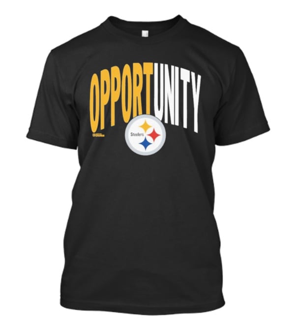 Pittsburgh Steelers Opportunity Inspire Change NFL Logo T-Shirt