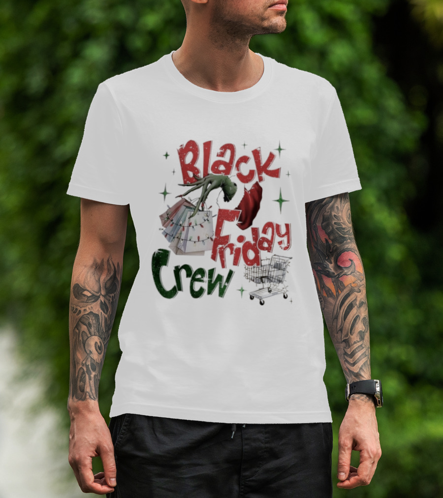Black Friday Crew Funny Christmas Shopping Family T-Shirt
