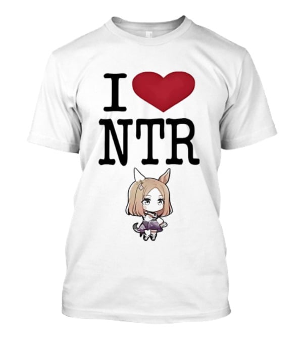I Love NTR Narita Top Road Pretty Derby Anime Character T-Shirt