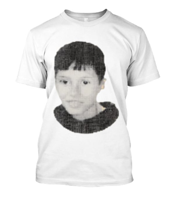 Mini Mamzah Retro Pixelated Portrait T-Shirt
