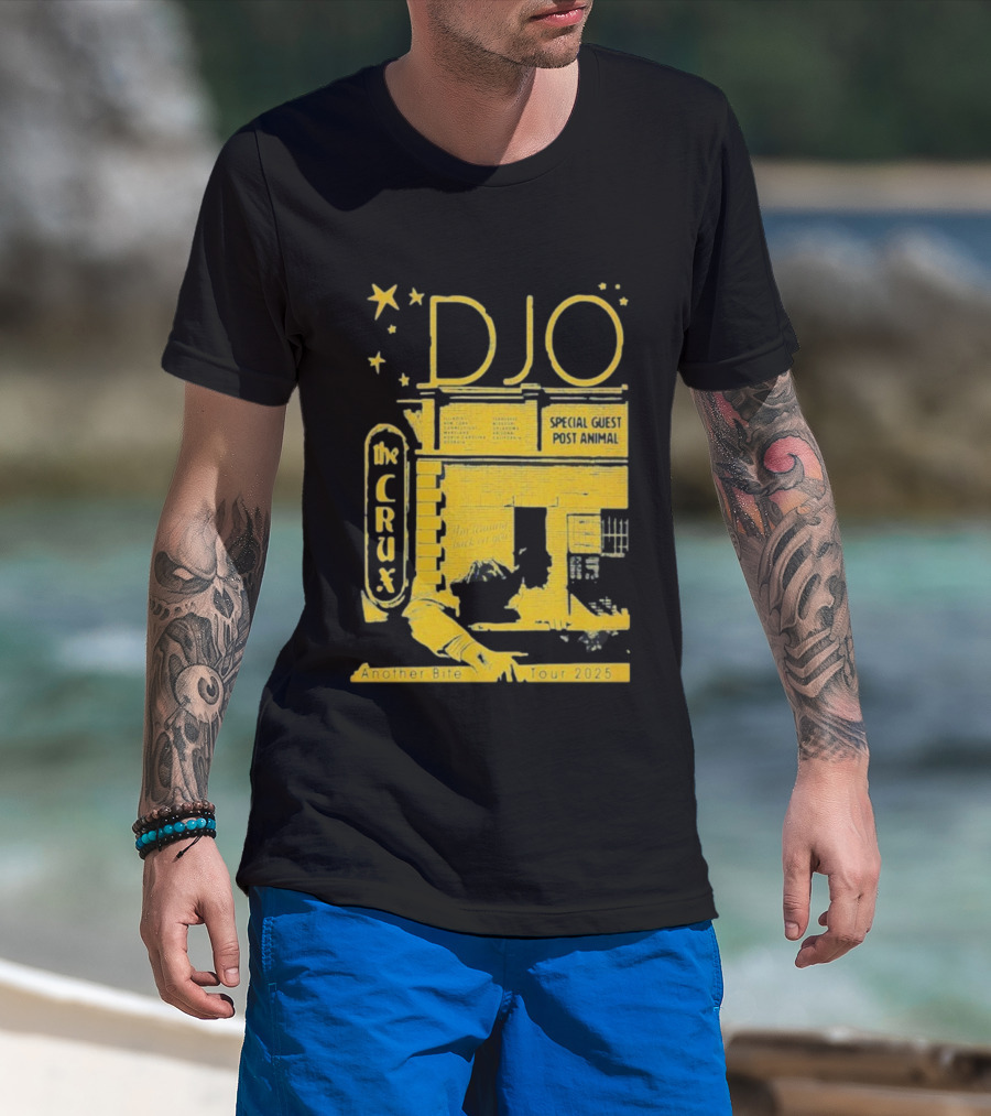 Djo Another Bite Tour 2025 The Crux Special Guest Post Animal T-Shirt
