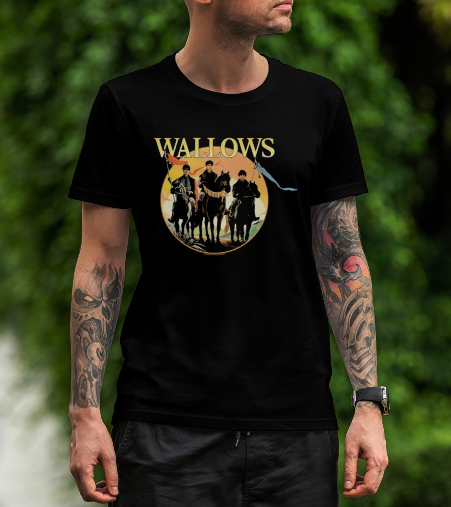Wallows Catan Collaboration Medieval Riders Graphic T-Shirt