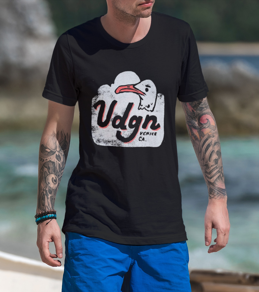 Vdgn Seagull Venice CA Vintage Style T-Shirt