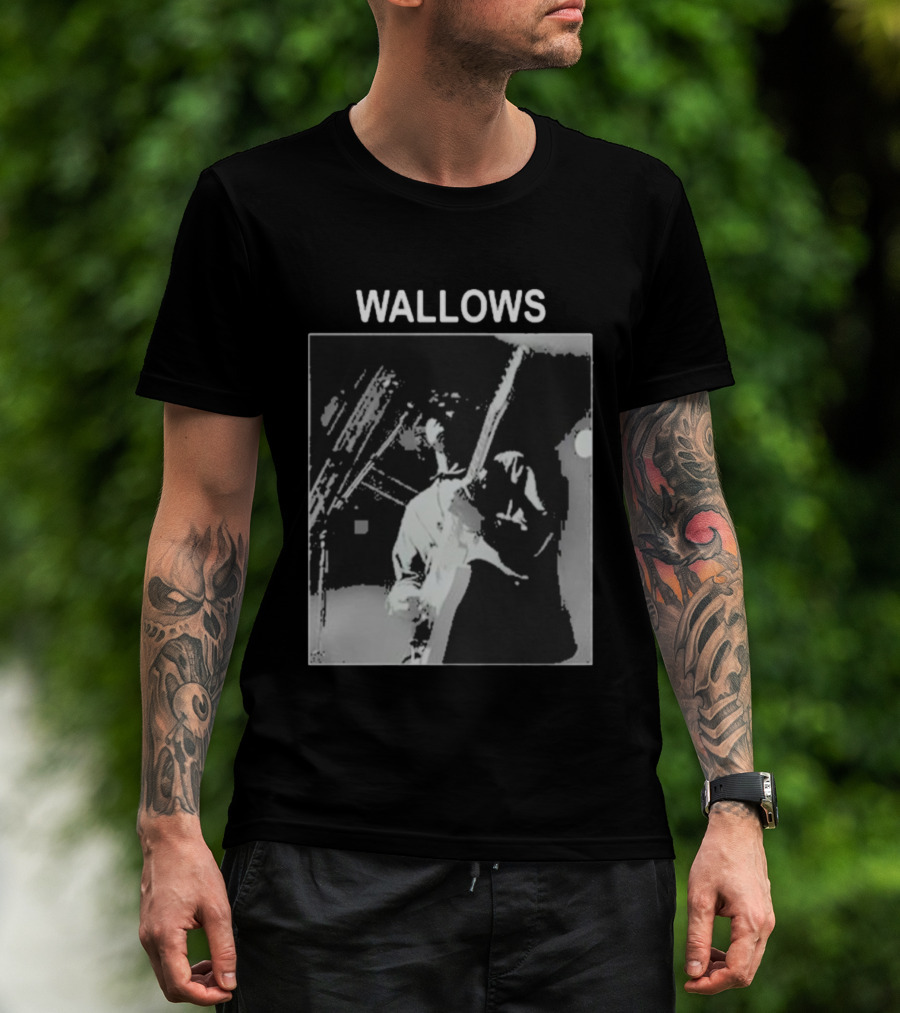 Wallows Braeden Lemasters Guitar Performance Photo T-Shirt