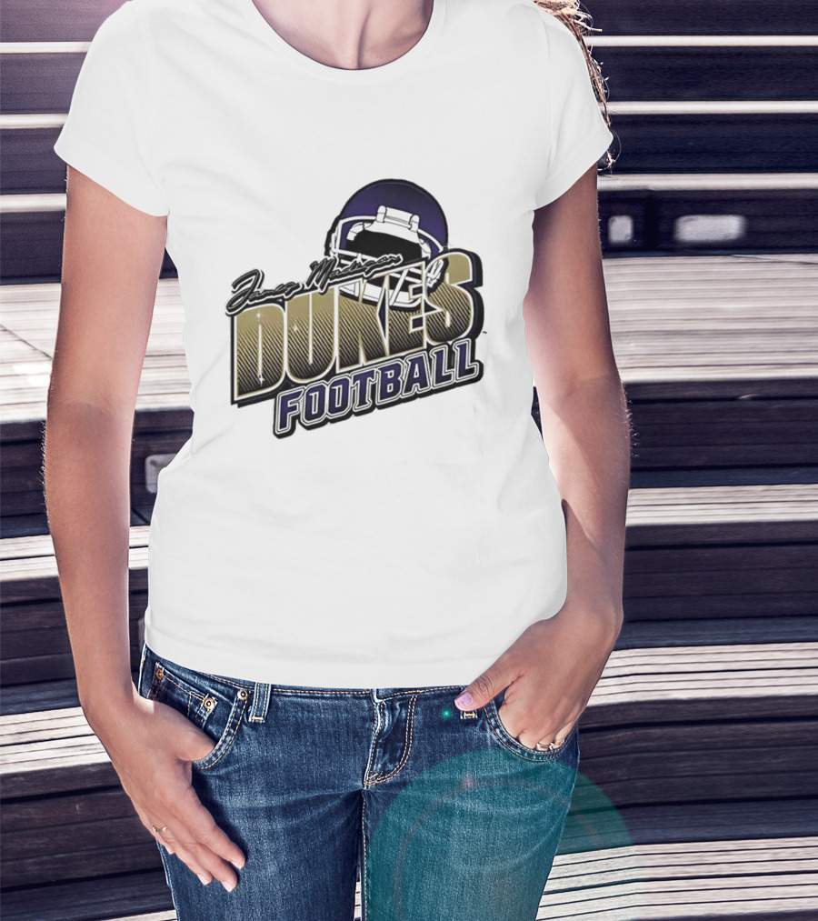 James Madison Dukes Football Helmet T-Shirt