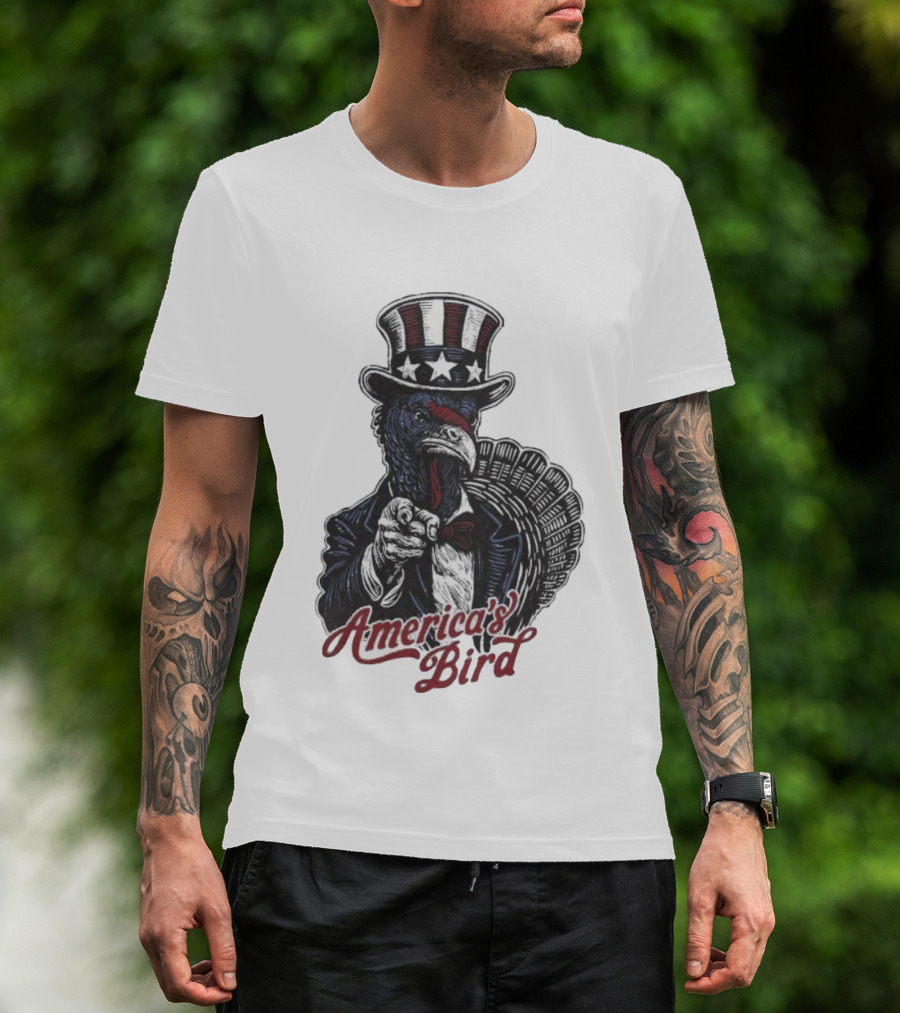 America's Bird Uncle Sam Turkey Meateater T-Shirt