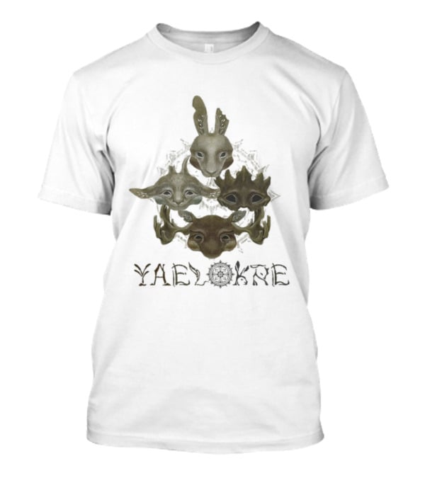 Yaelokre The Lark Rabbitology Fantasy Creature Circle T-Shirt