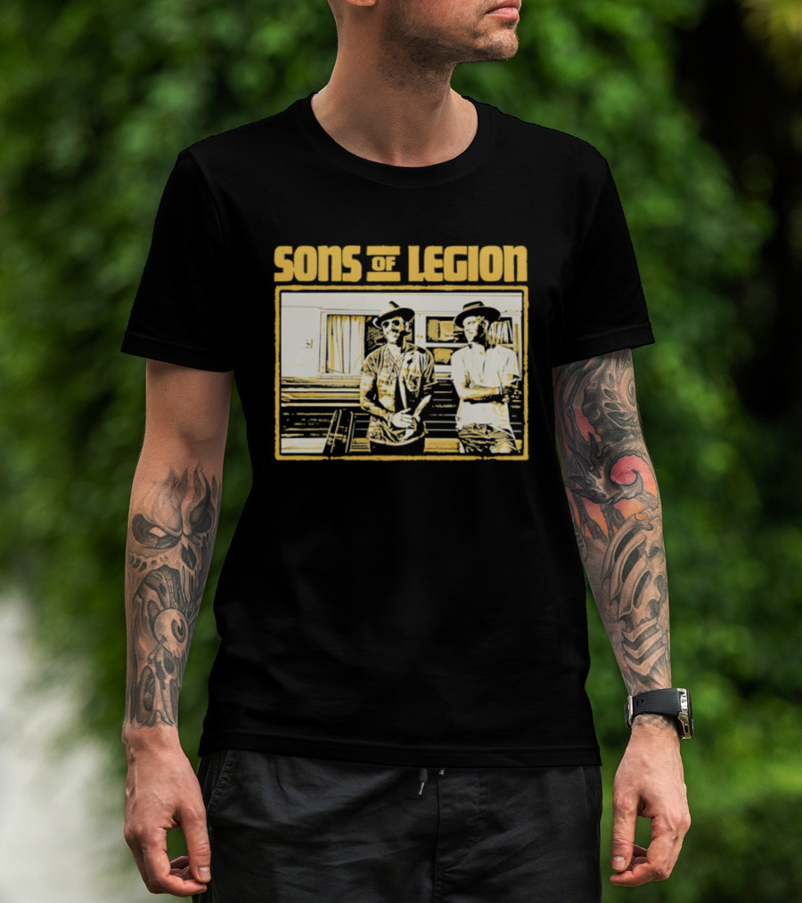 Sons Of Legion Classic Style Western Hat Duo T-Shirt