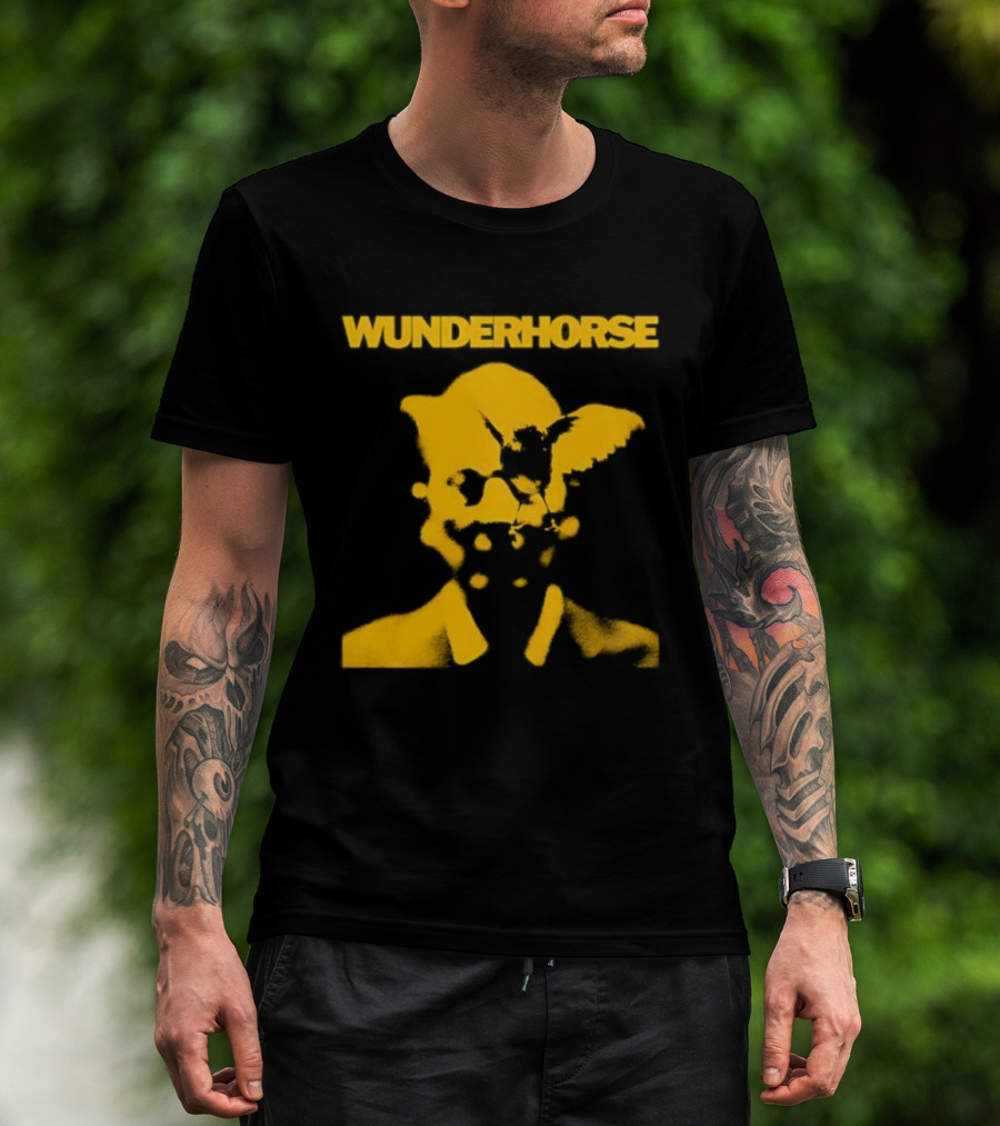 Wunderhorse Midas Album Cover Yellow Silhouette Artwork T-Shirt