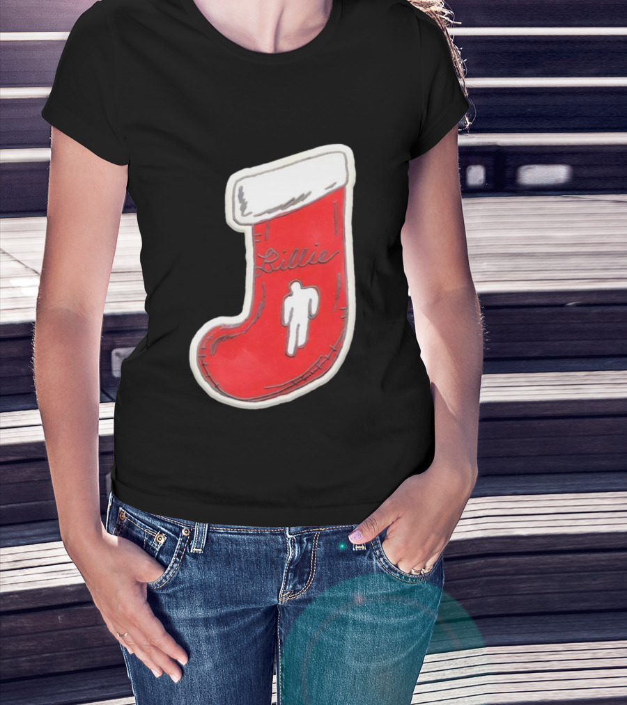 Blohsh Lillie Red Stocking Ornament T-Shirt