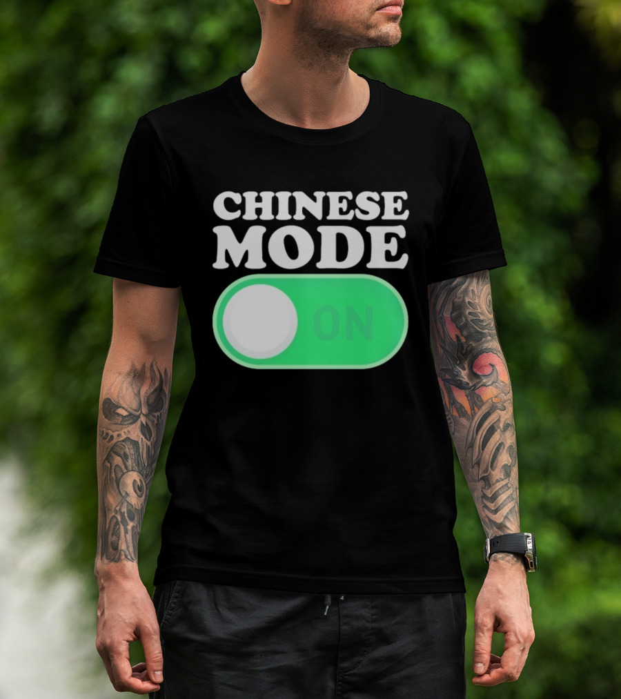 CHINESE MODE ON Switch Symbol T-Shirt