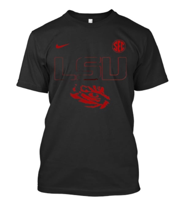 LSU Tigers Stranger Things SEC Championship Collaboration Nike T-Shirt