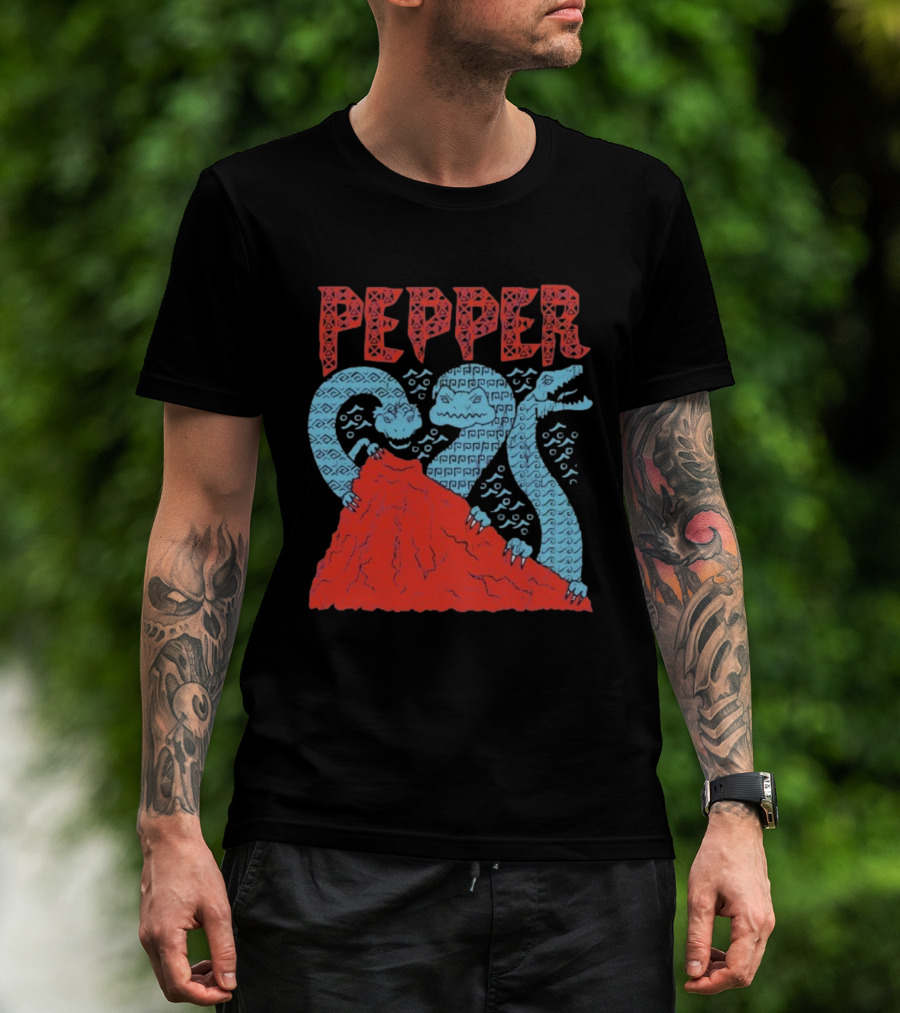 Pepper Mountain Three-Headed Dragon T-Shirt