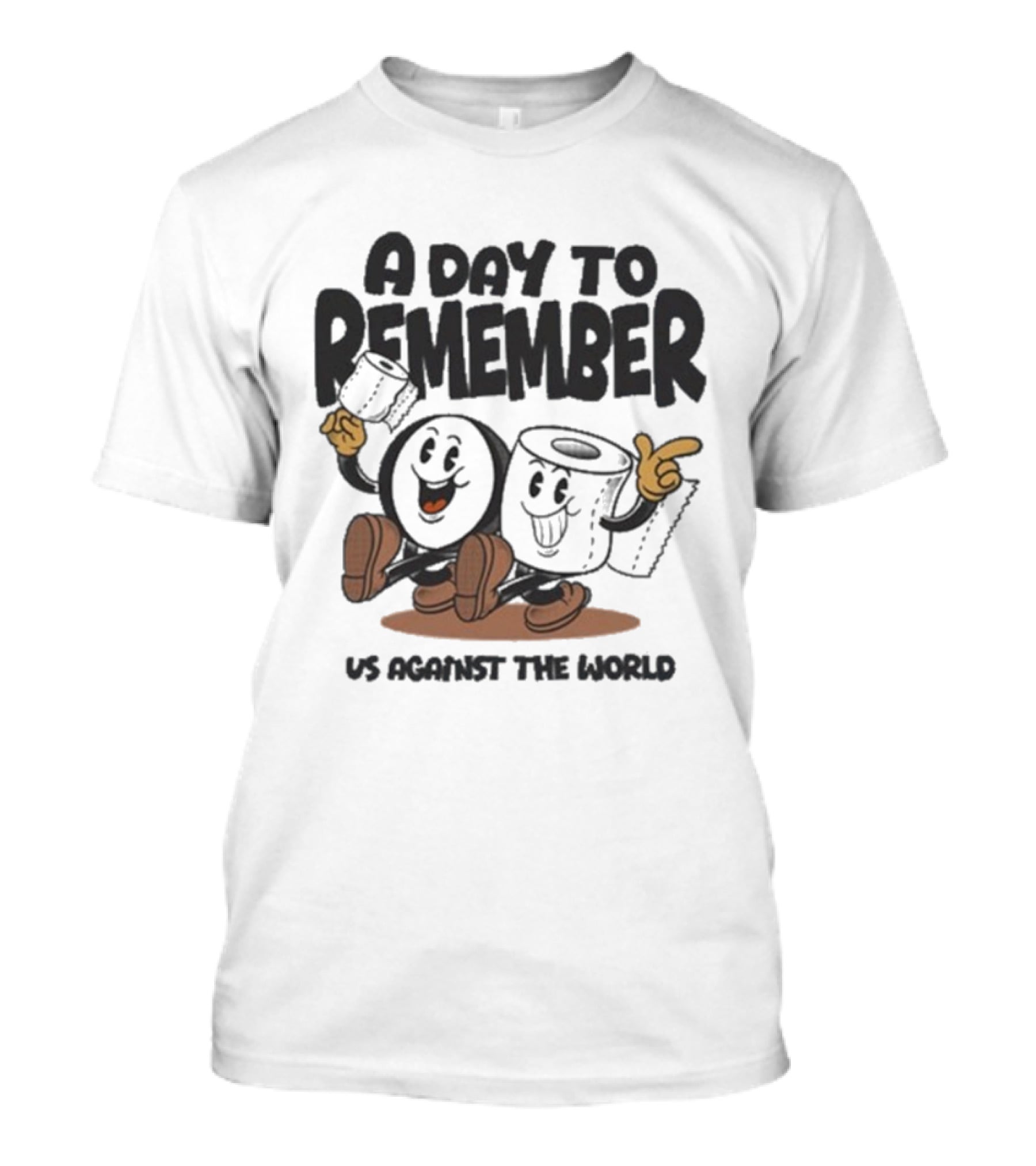 A Day To Remember Us Against The World Beach Ball Characters T-Shirt