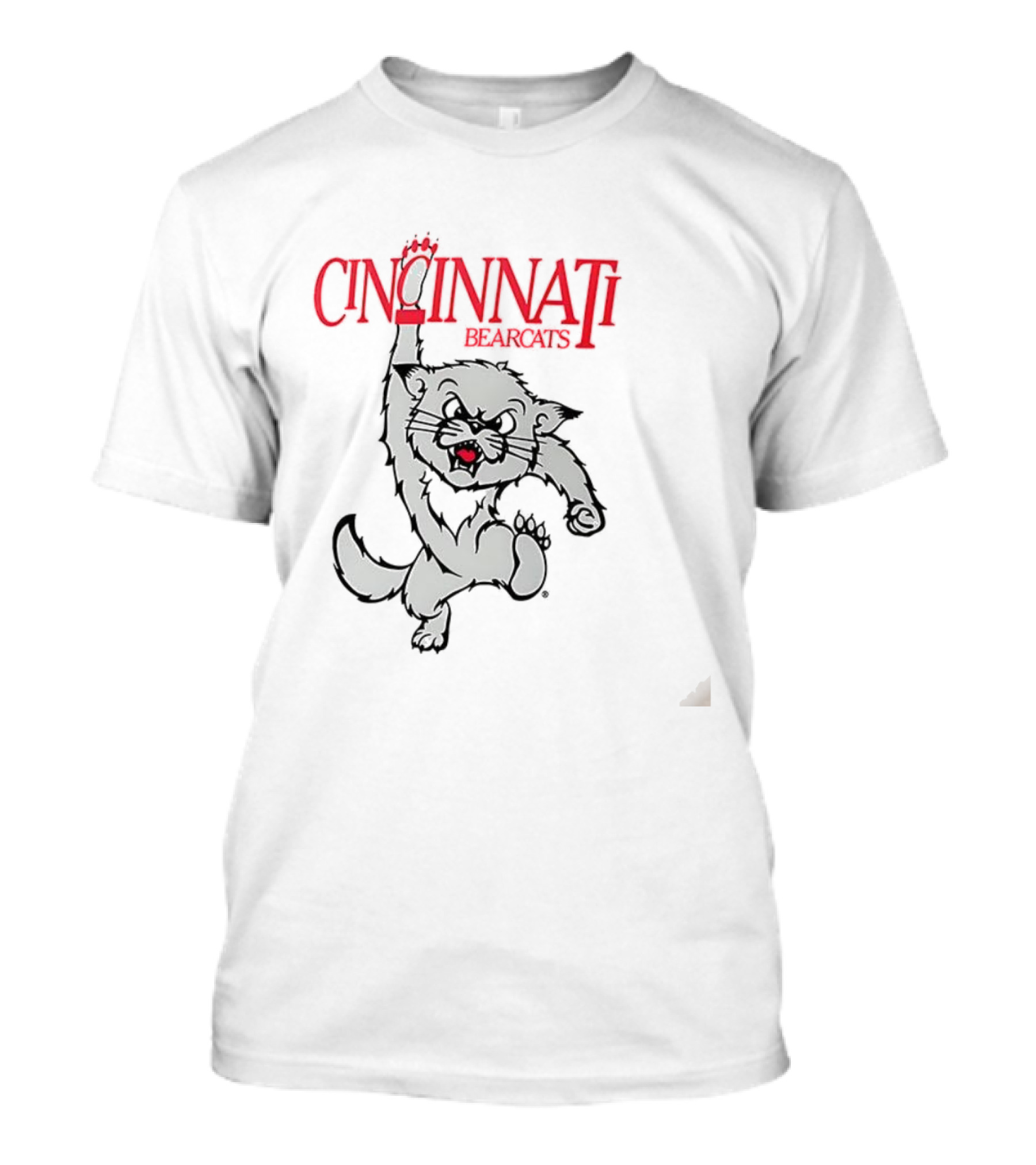 Cincinnati Bearcats Mascot Classic đỏ Trắng T-Shirt
