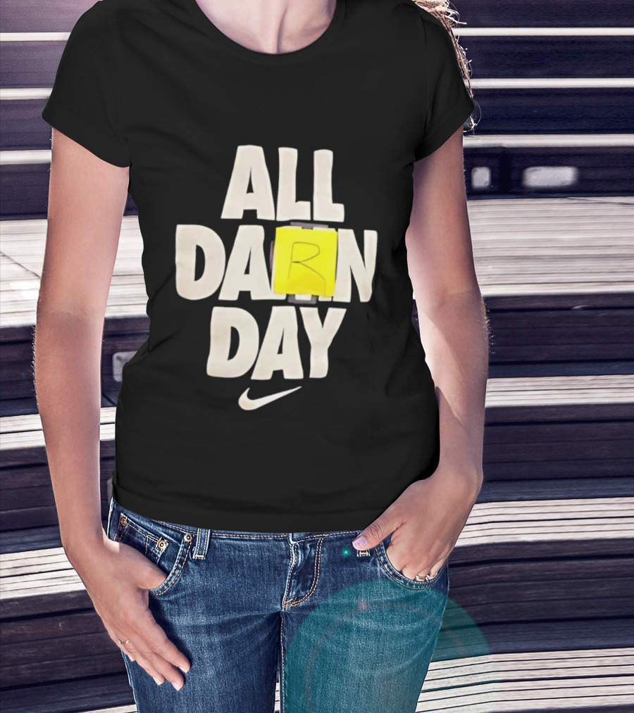 All Darn Day Nike Swoosh R Graphic T-Shirt