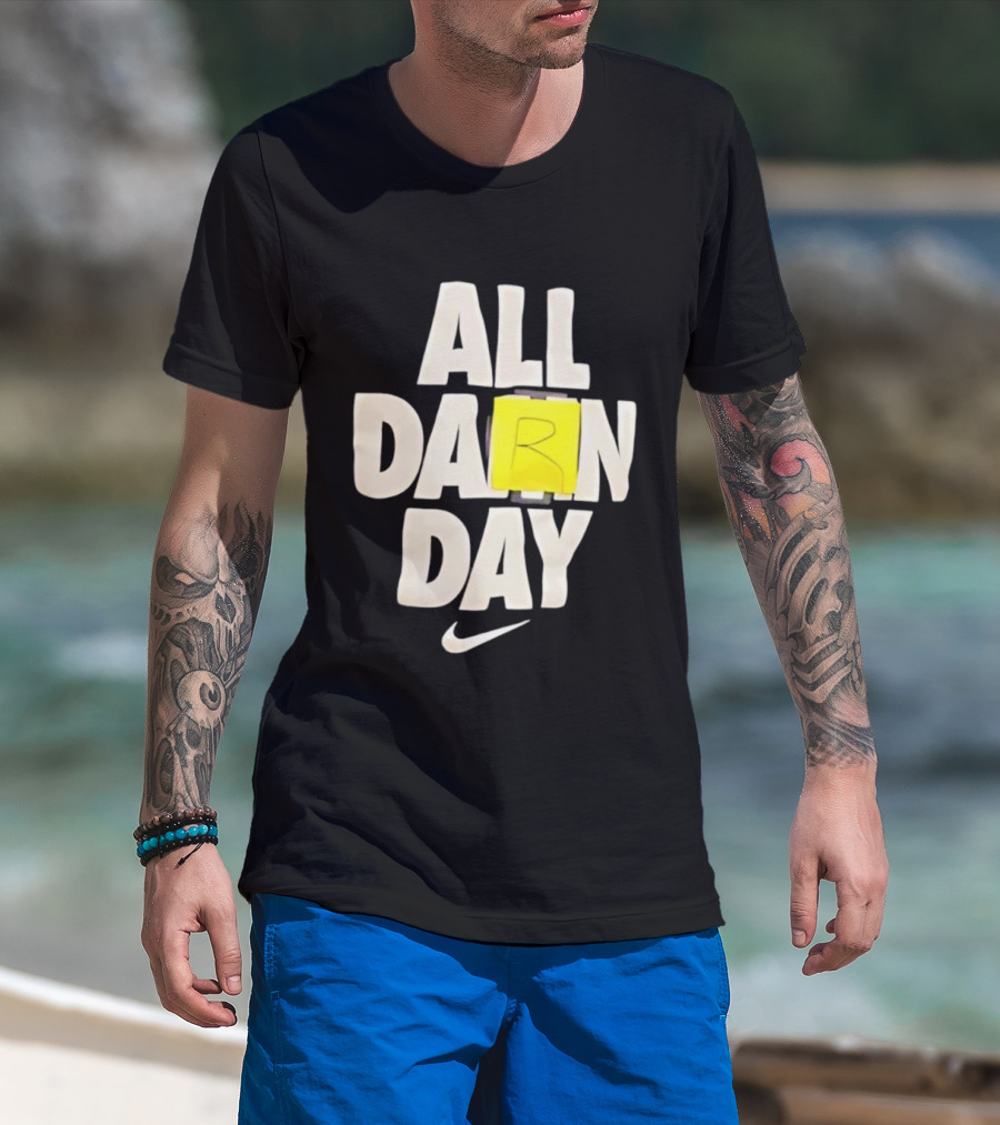 All Darn Day Nike Swoosh R Graphic T-Shirt