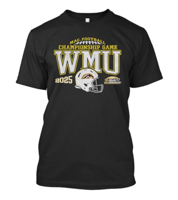 WMU Western Michigan Broncos MAC Football Championship Game 2025 T-Shirt