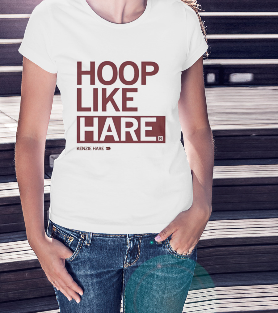 Hoop Like Hare Kenzie Hare T-Shirt
