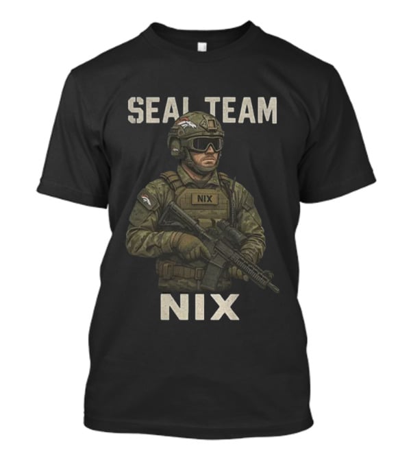 SEAL Team Nix Denver Broncos Tactical Gear T-Shirt