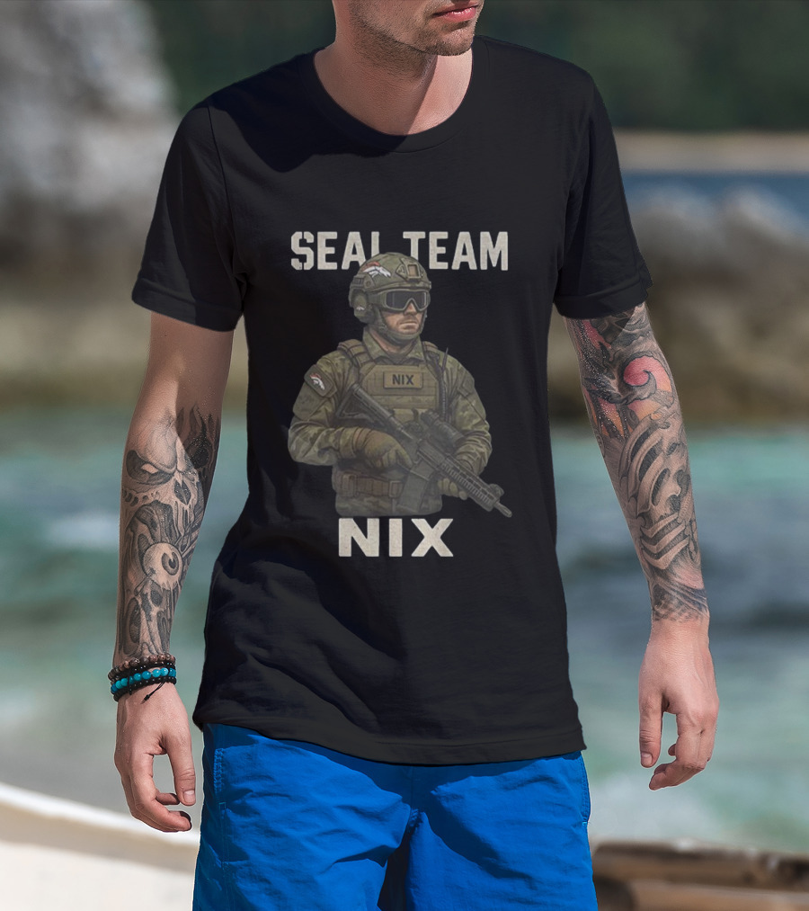 SEAL Team Nix Denver Broncos Tactical Gear T-Shirt
