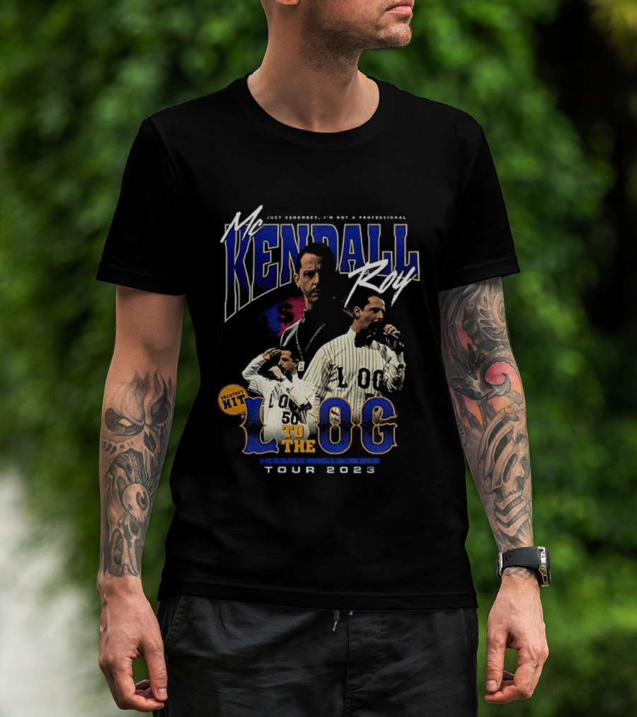 Kendall Roy L To The OG Tour 2023 Hits T-Shirt