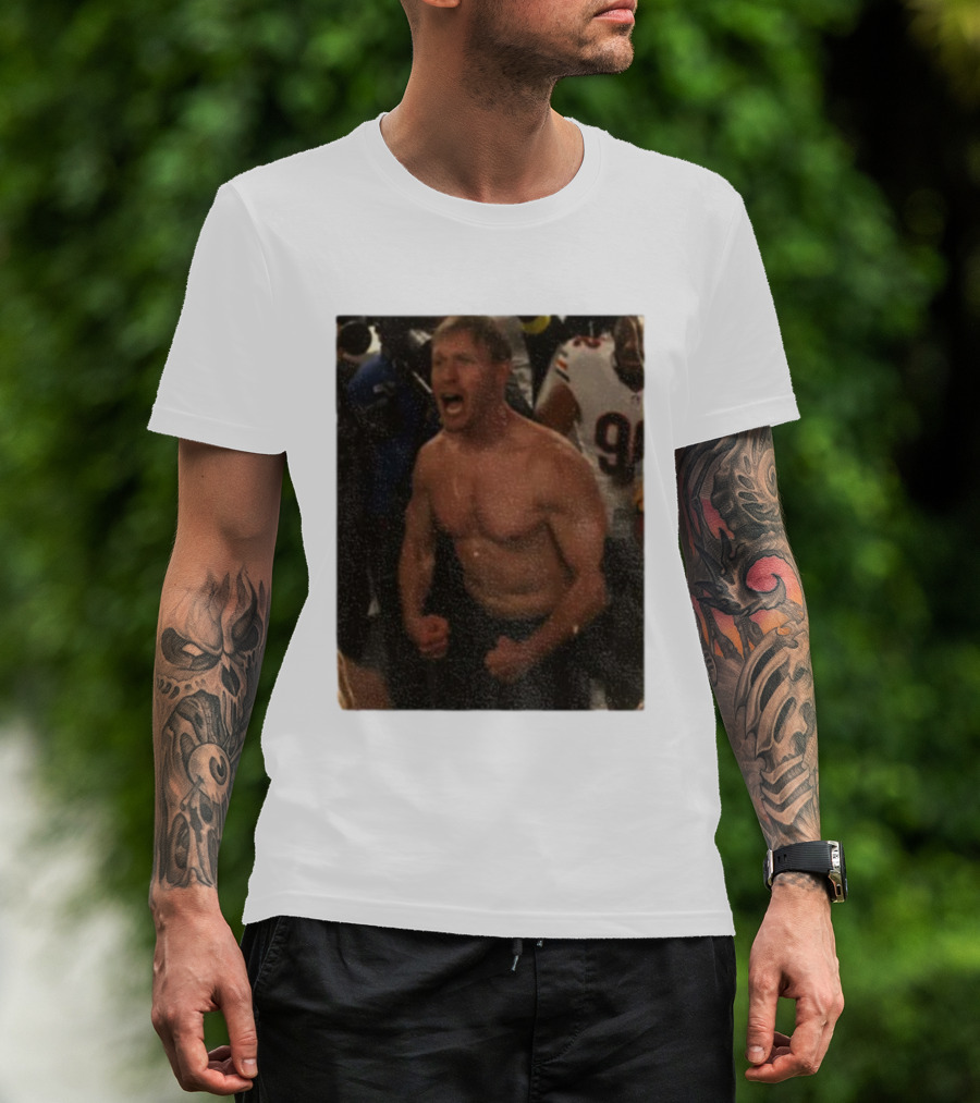 Ben Johnson Victory Vibes Bears Celebration Moment T-Shirt