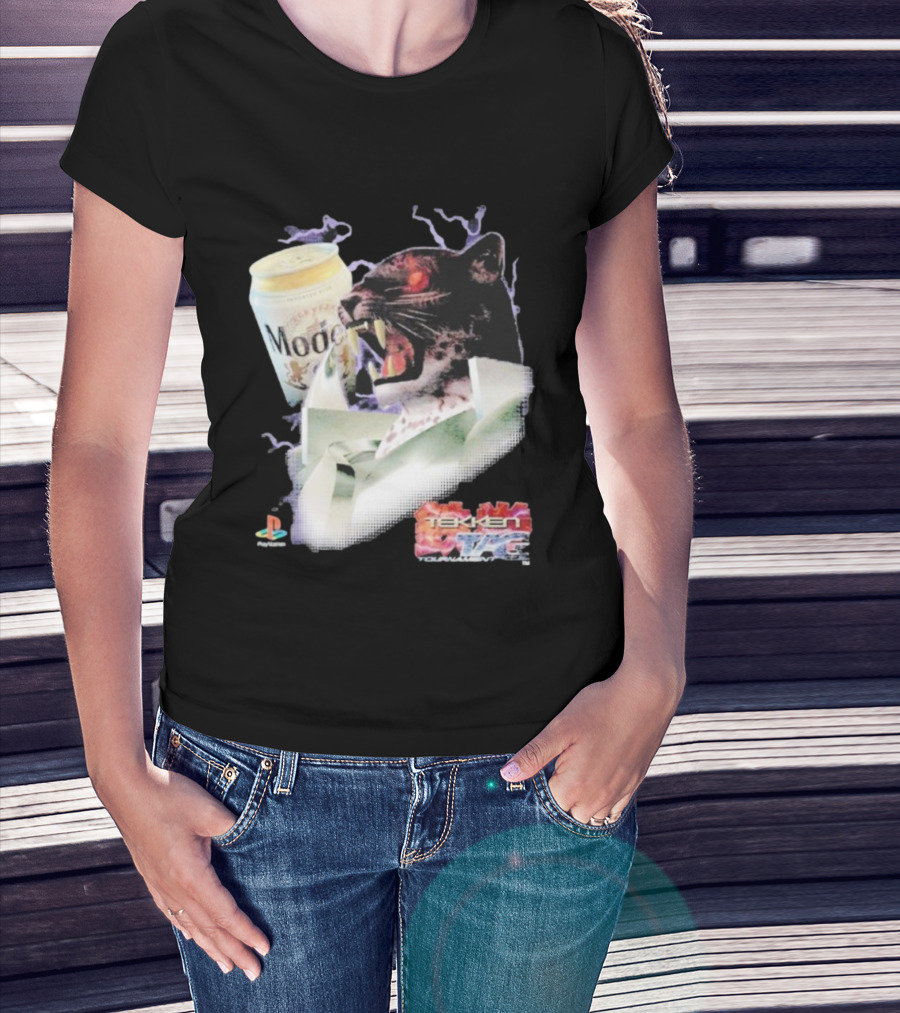 Tekken TAG Tournament Armor King X Modelo 2000 Mamono World PlayStation T-Shirt