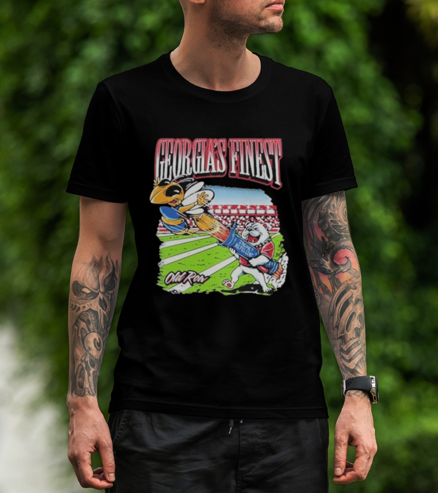 Georgia's Finest Georgia Tech Yellow Jackets Repellent Dawg Victory T-Shirt