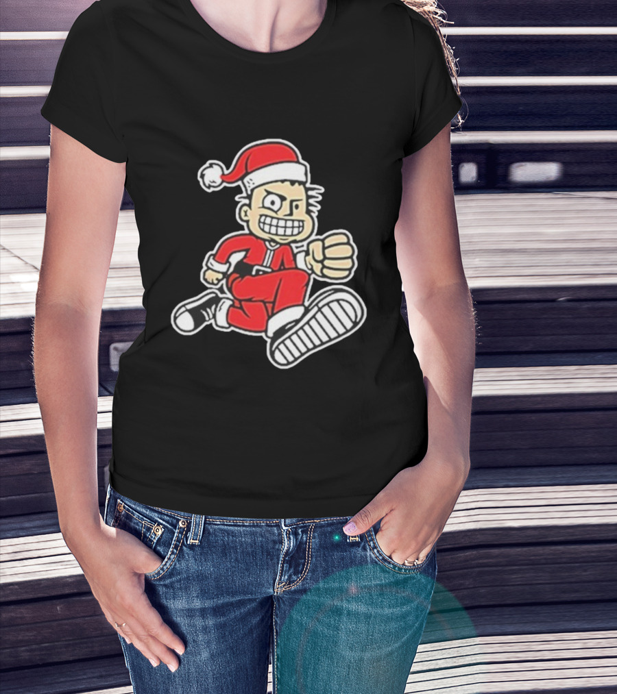 MXPX Santa Christmas Punk Rock Character Holiday Edition T-Shirt