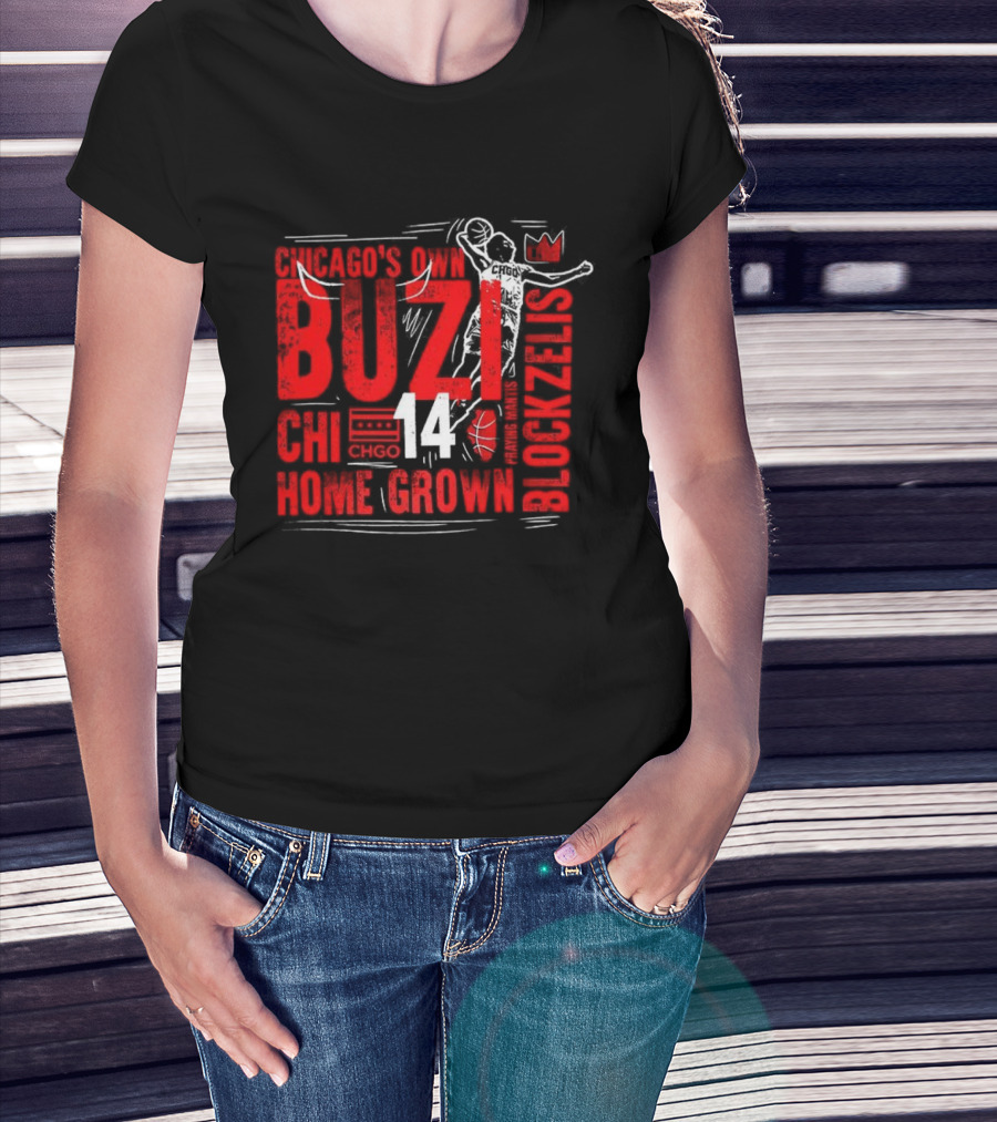 Chicago's Own Buzz Steezer 14 CHGO Home Grown T-Shirt